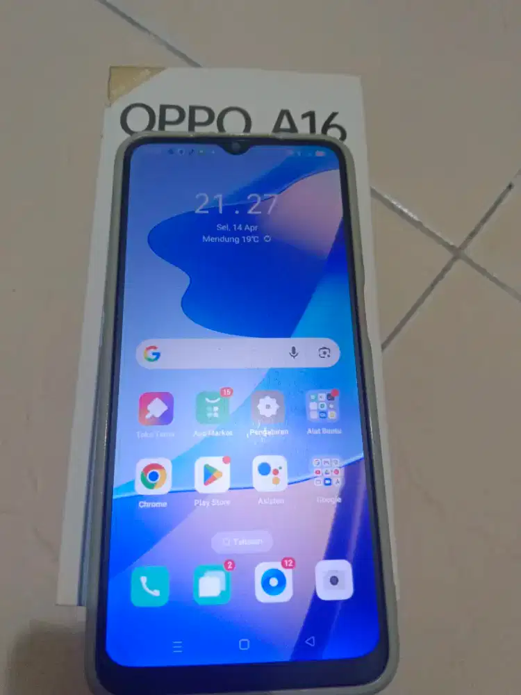 opo a16 ram 3gb