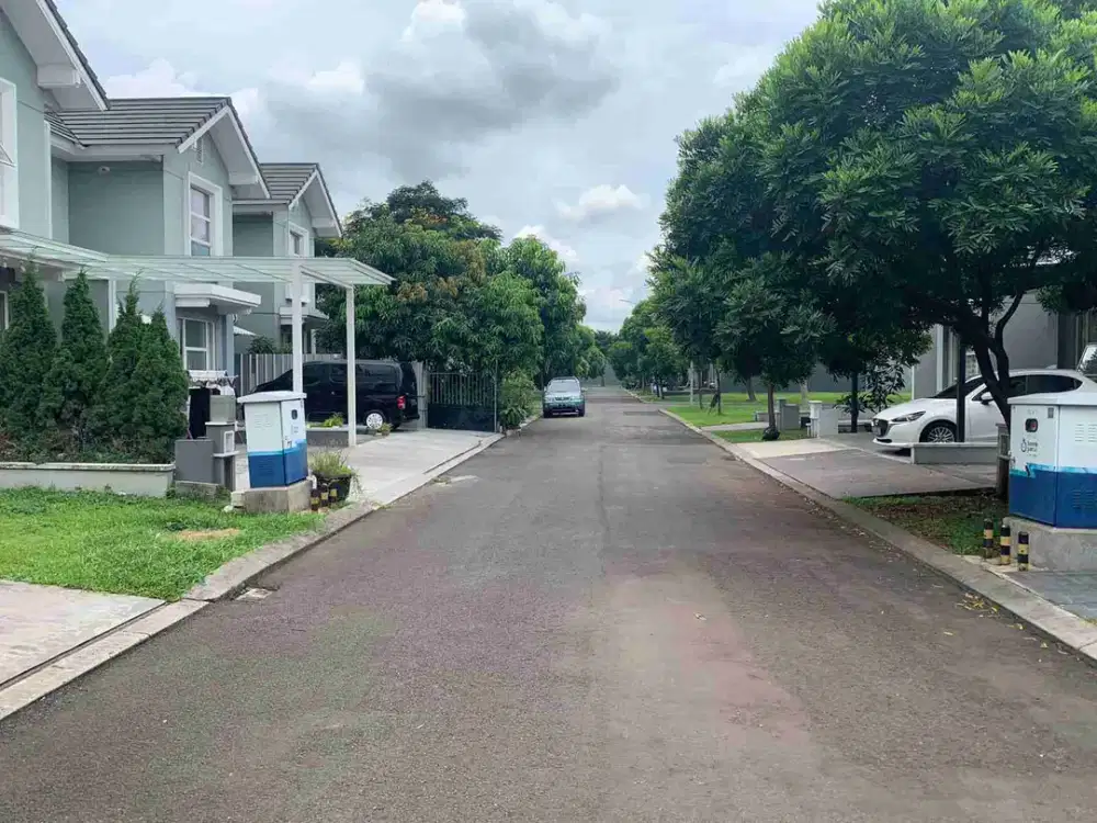 DIJUAL DAN SEWA  RUMAH  CANTIK DALAM CLUSTER MURAH LAGI DI SUAWANA SUTERA CIKUPA  TANGERANG