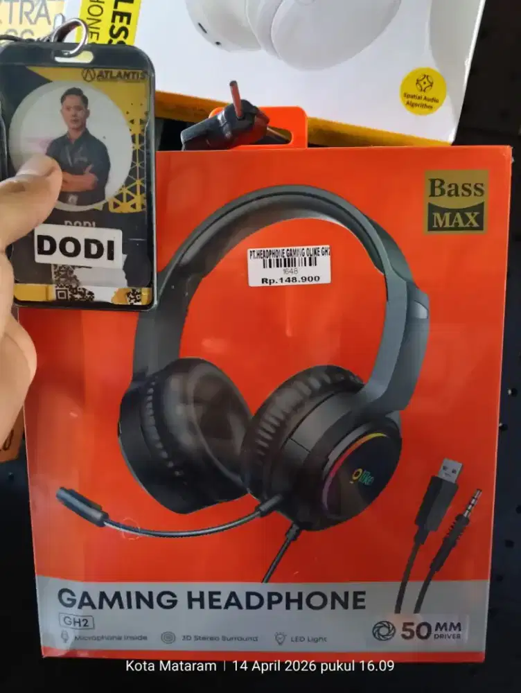 HEADPHONE GAMING OLIKE GH2  |ATLANTIS DAHSYAT