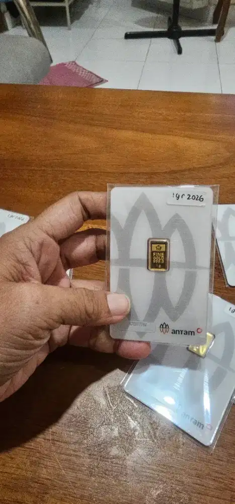 Emas antam 1gr - 5pgr th 2026 lokasi bali