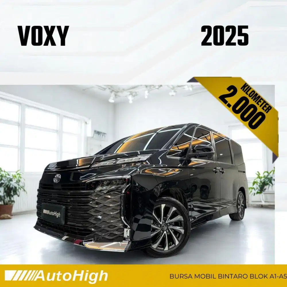 DP10% [Km2.000] Voxy 2025 Black Reg 2026 #AUTOHIGH