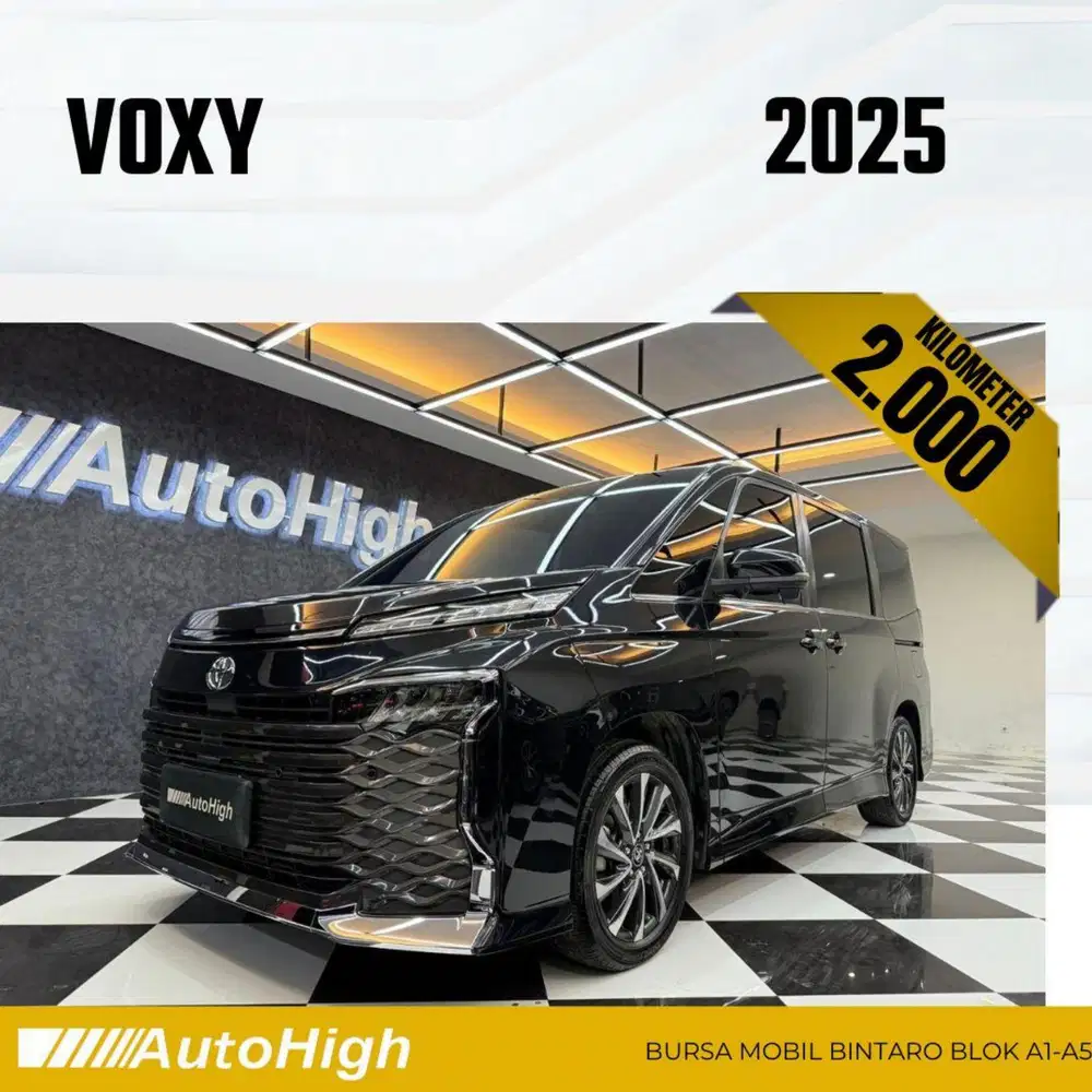 DP10% [Km2.000] Voxy 2025 Black Reg 2024 #AUTOHIGH