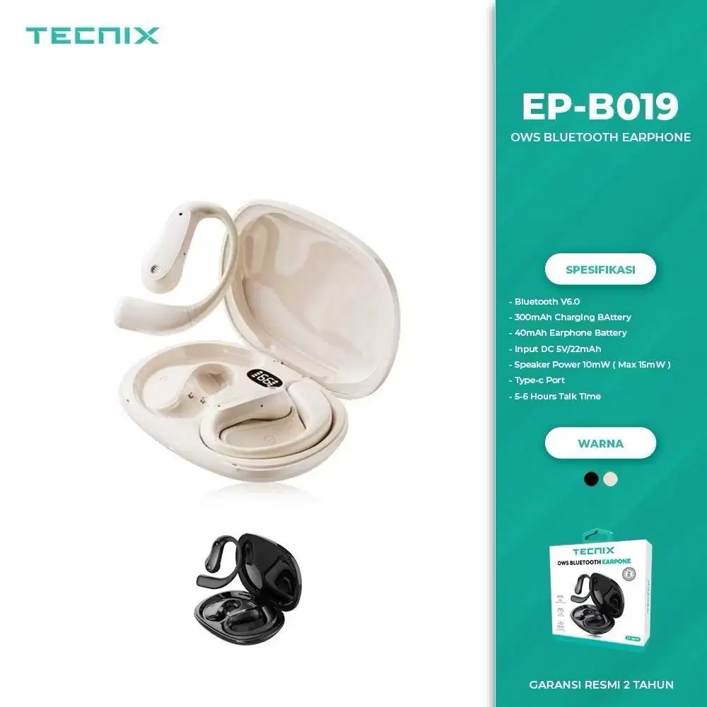tws tecnix open ear