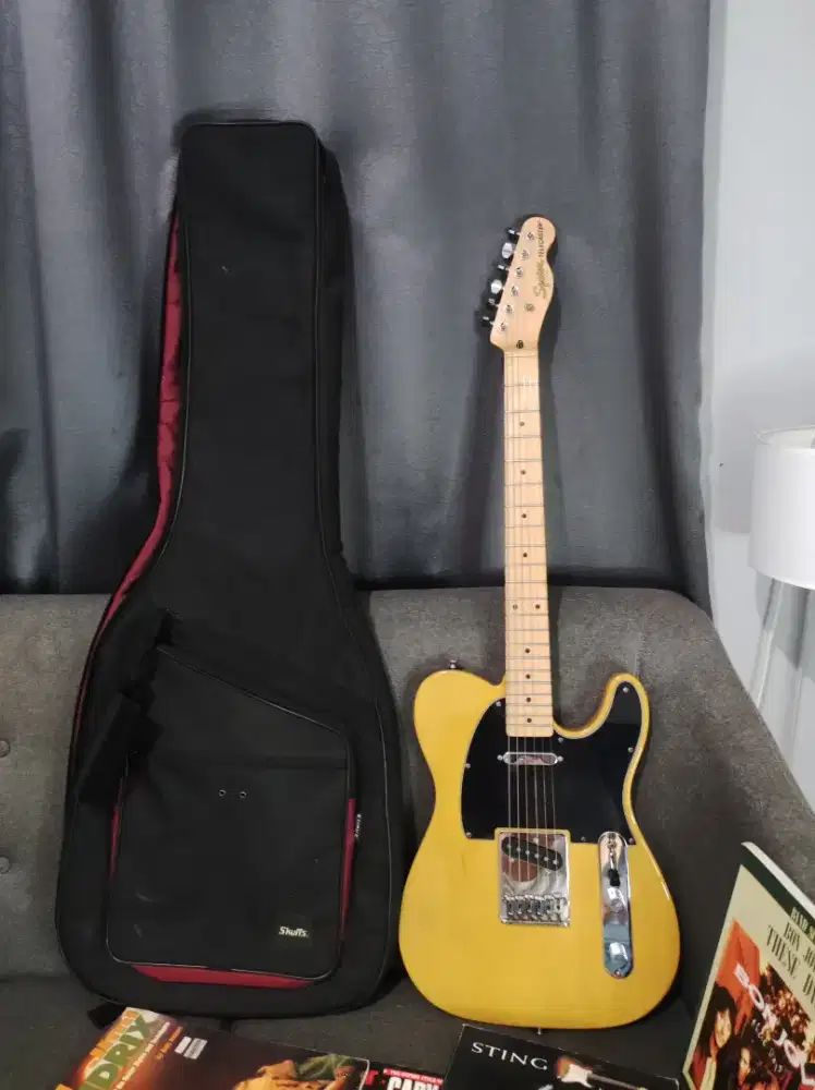 Squier by fender Telecaster Affinity 2022 butterscoth no prs gibson