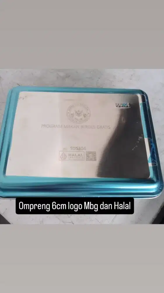 Food tray ( Ompreng ) Sus 304