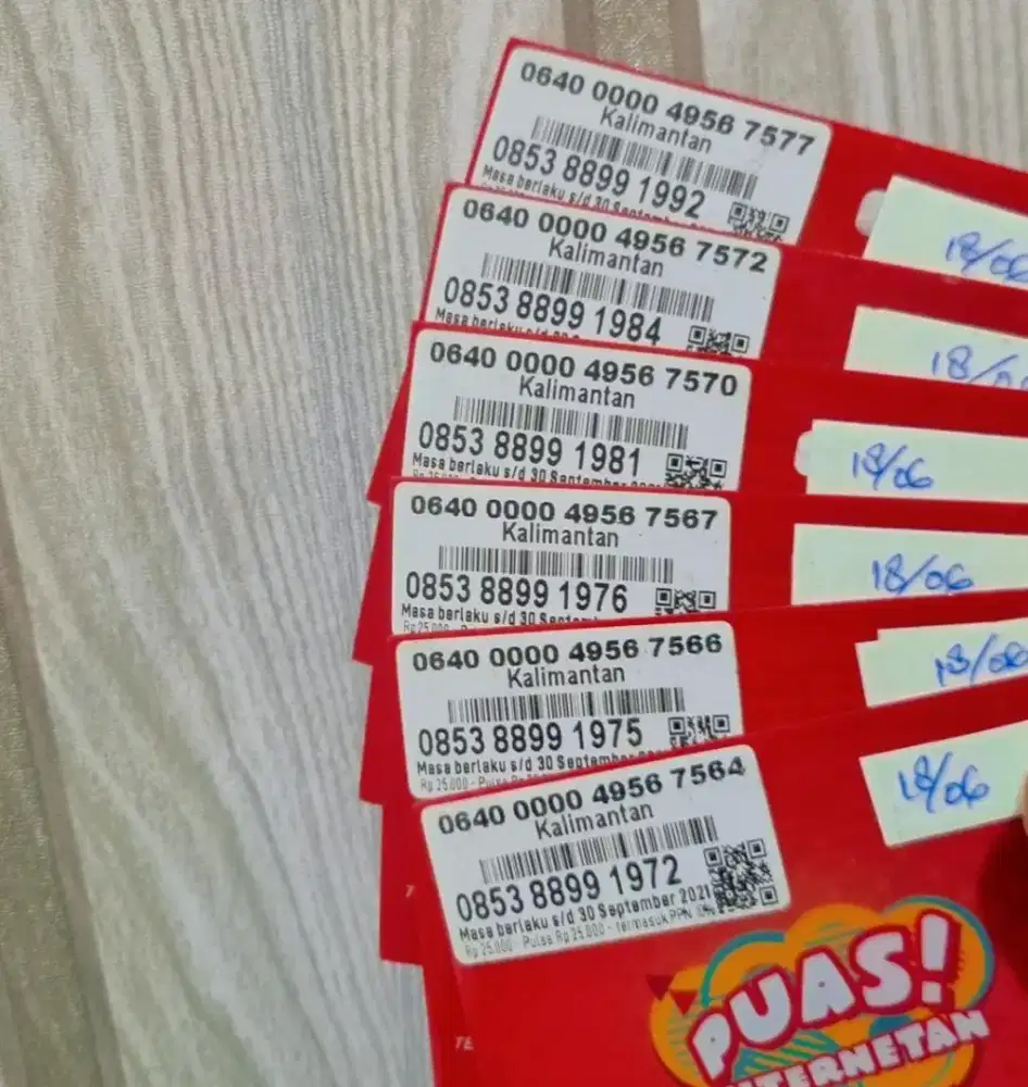 NOMOR CANTIK AS TELKOMSEL Kartu As Tsel Kartu Perdana Nomor Tahun 8899