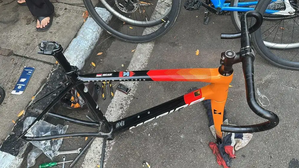 Dijual frame set Merida Bahrain Mc Laren