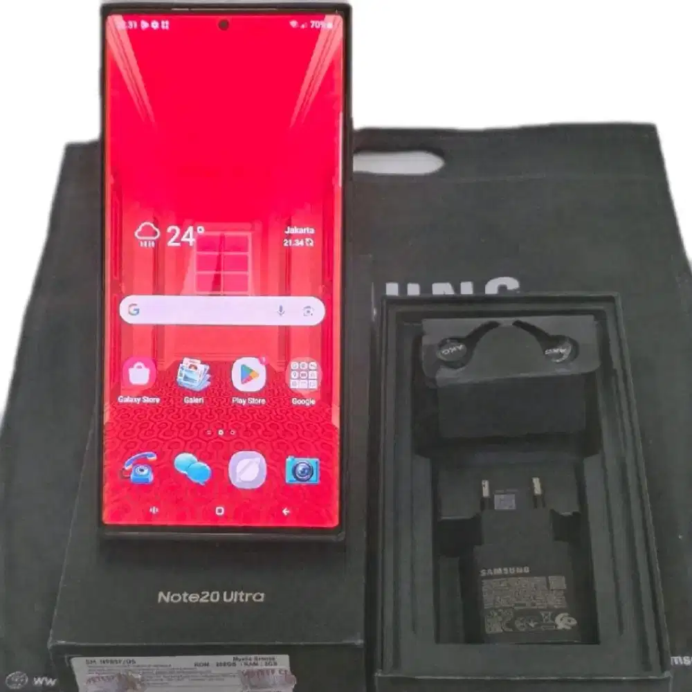 SAMSUNG NOTE 20 ULTRA 8 256GB SEIN MULUSS 98%