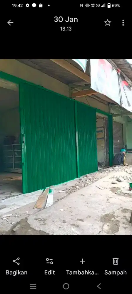 Servis folding gate n roling door