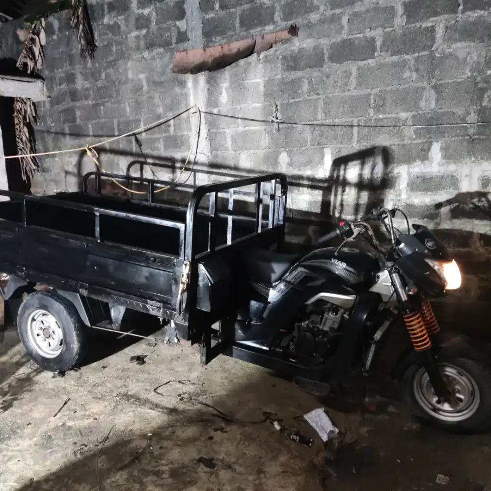 Motor viar 200cc long Roda Tiga