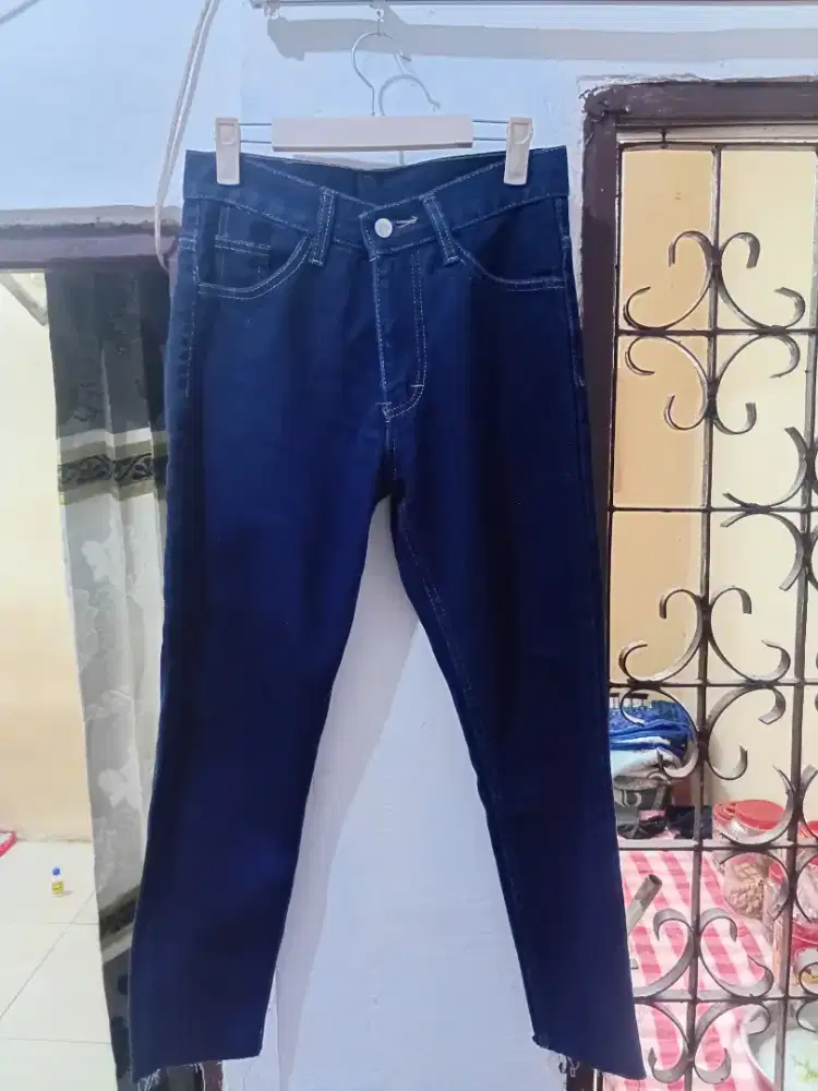 Celana Jeans Navy