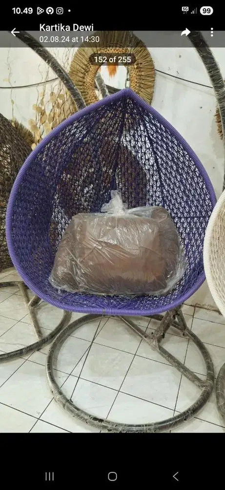 Kursi Gantung Jarang Dipakai