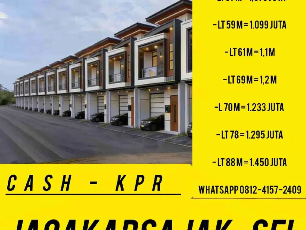 RUMAH CANTIK HARGA MENARIK