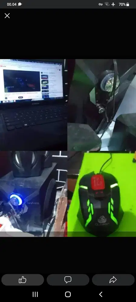 LAPTOP SOUND AKTIF MOUSE DAN SANDISK GRATIS KEYBORD