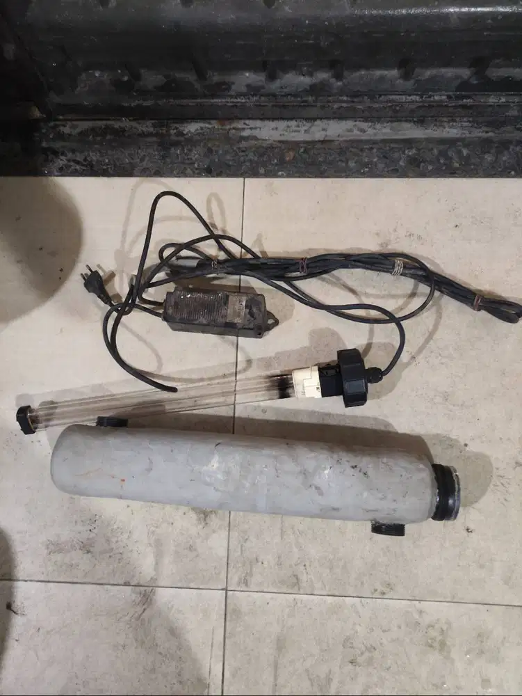 Housing UV Filter air Fullset DIY Preloved bekas