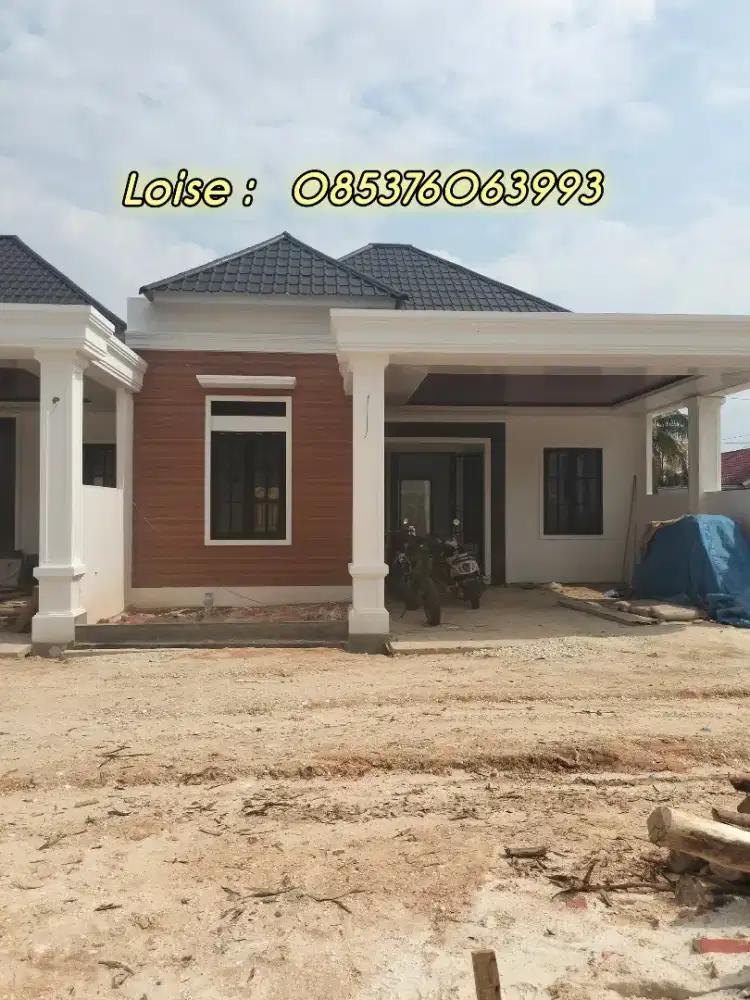 Type 90 Cluster DP murah Lokasi jl.Rambutan