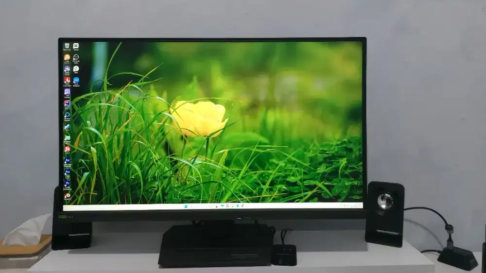 Monitor Asus ROG XG27ACS 27 inch like new full set masih garansi