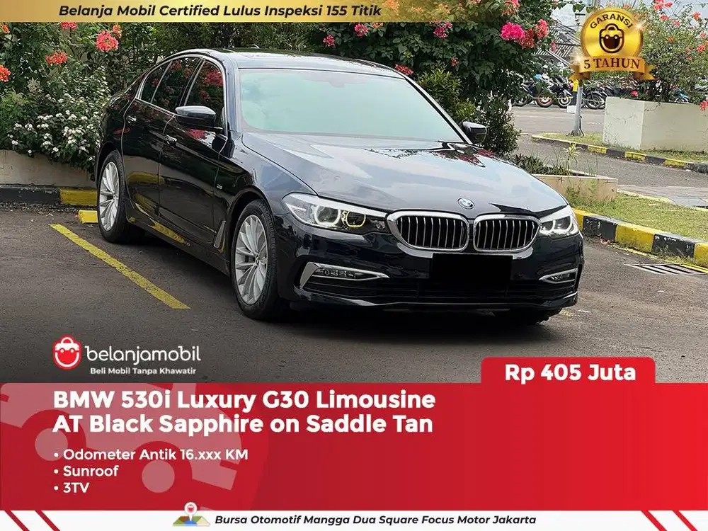 [ KM LOW ] BMW 530i 530 i Luxury G30 Limousine 2017 2018