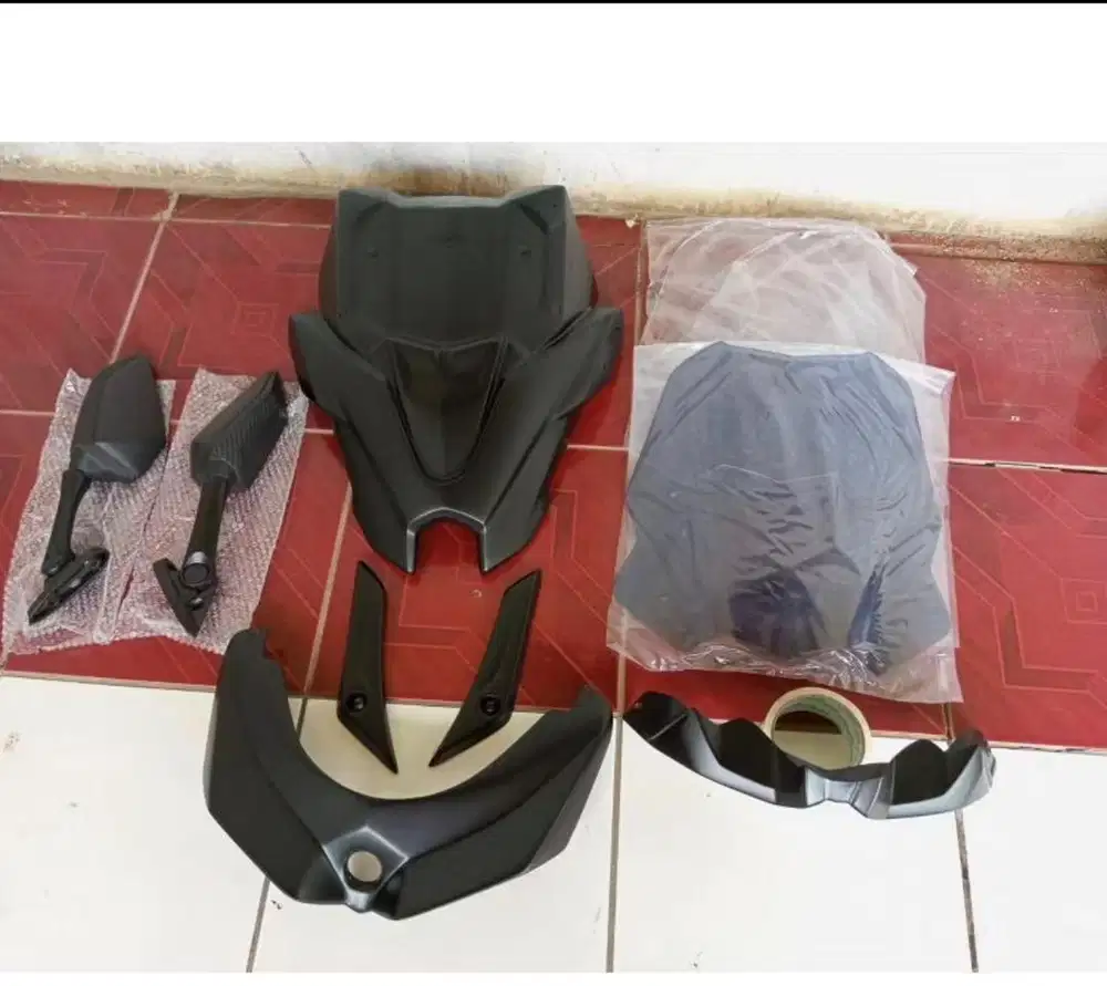 Aksesoris Nmax Neo/Turbo (Ducktail,Winglet,Tameng,Spion)