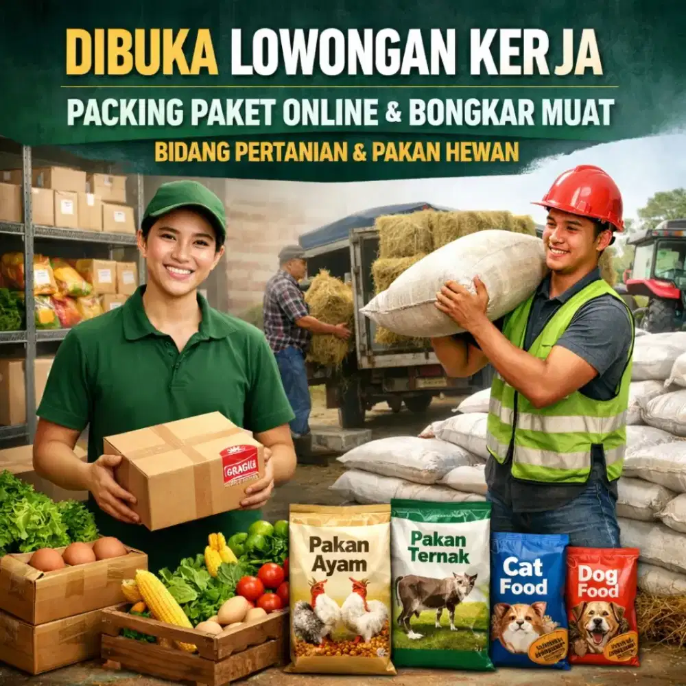 Lowongan Packing Paket Online Rangkap Bongkar Muat