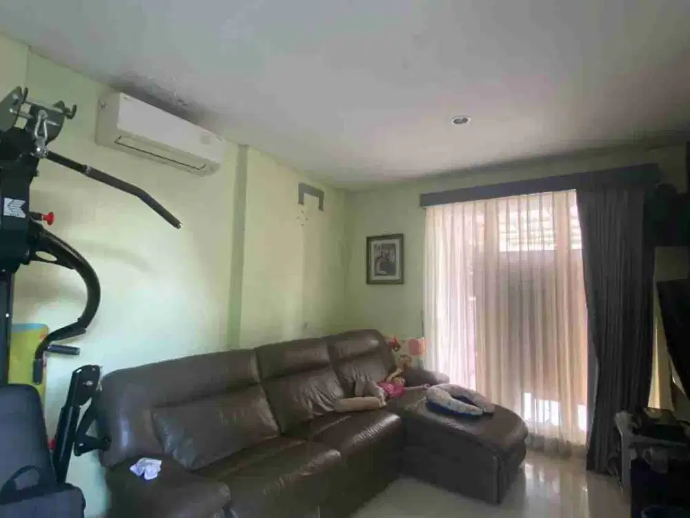 rumah bagus siap huni view danau di cluster lavesh harapan indah 2 bekasi