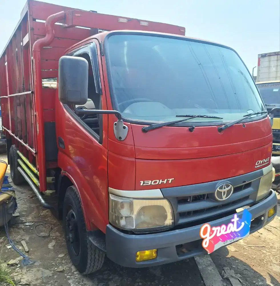 Toyota Dyna Rino 130HT BakTinggi Ors Turbo Fullors BioSolar Colt Dutro