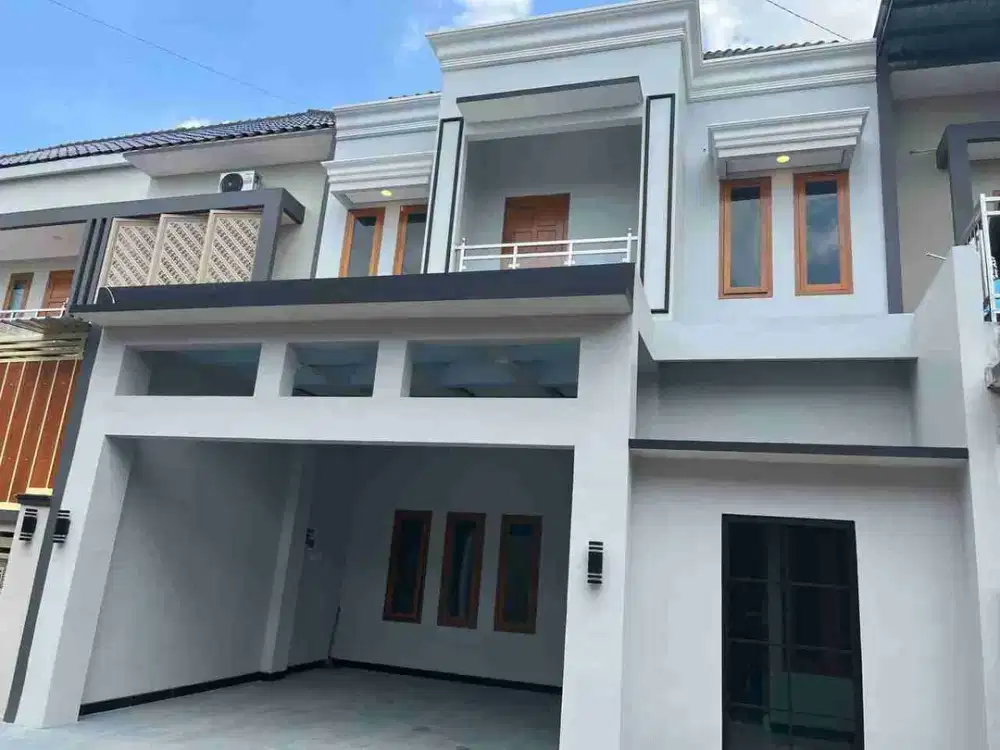 rumah minimalis 2 lantai siap huni di solo baru