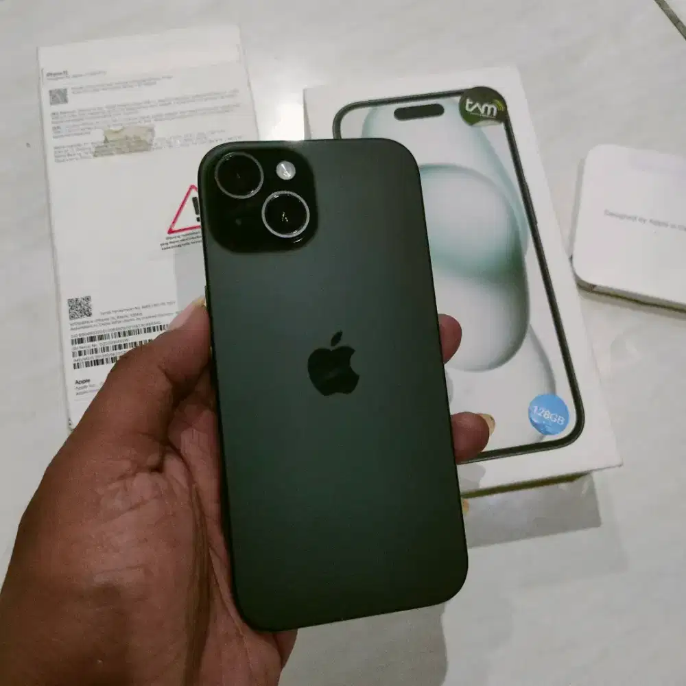 iphone 15 128 Lengkap ibox Black