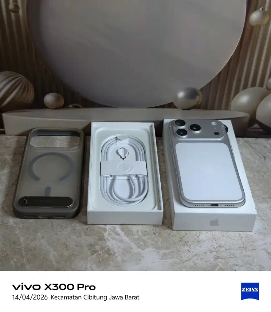 Iphone 17 pro 256gb ibox silver garansi april 2027