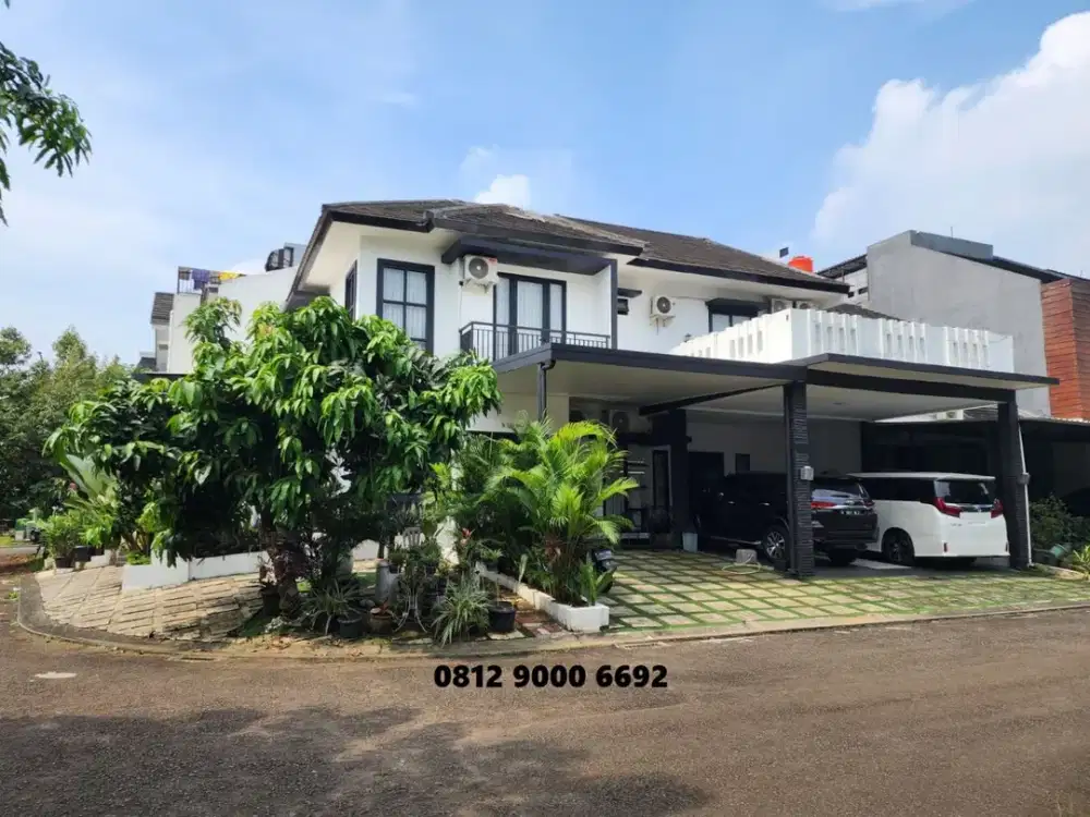Jual Rumah Hook Bagus Taman Chrysant 2 BSD kencana loka Tangerang Selatan