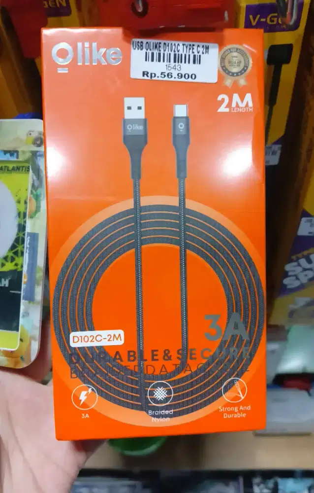 USB OLIKE D120C TYPE C 2M | ATLANTIS DAHSYAT