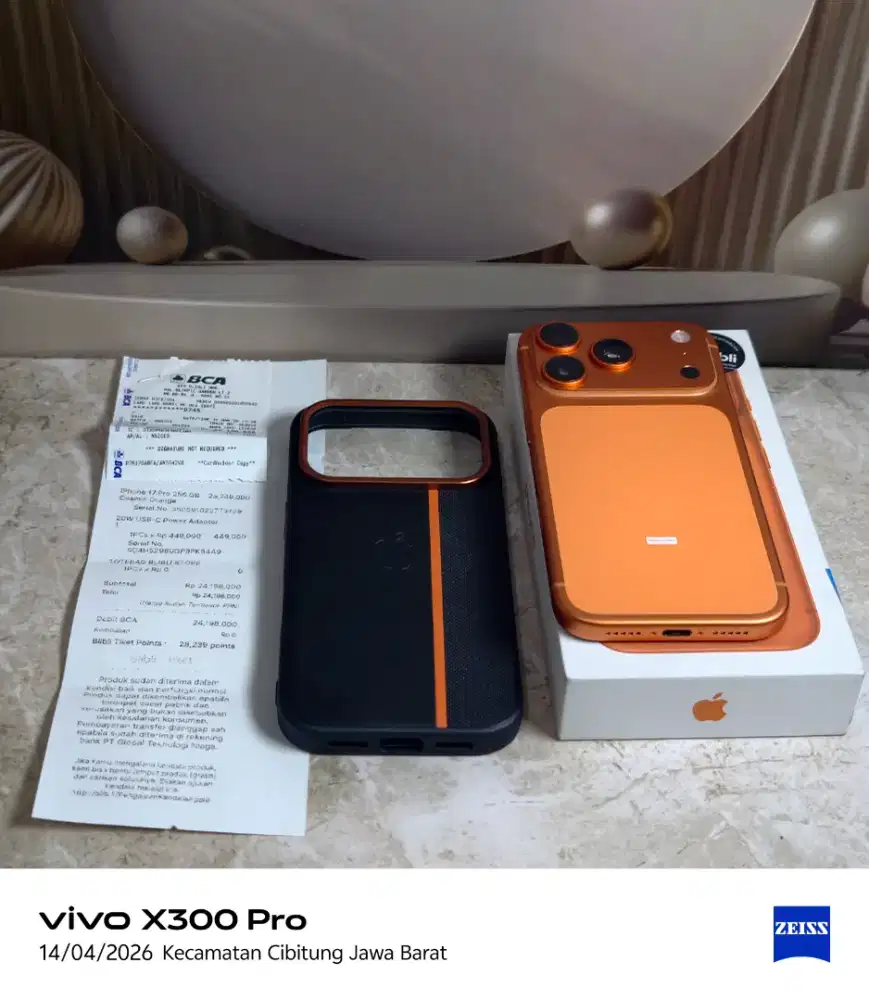 Iphone 17 pro 256gb ibox garansi maret 2027