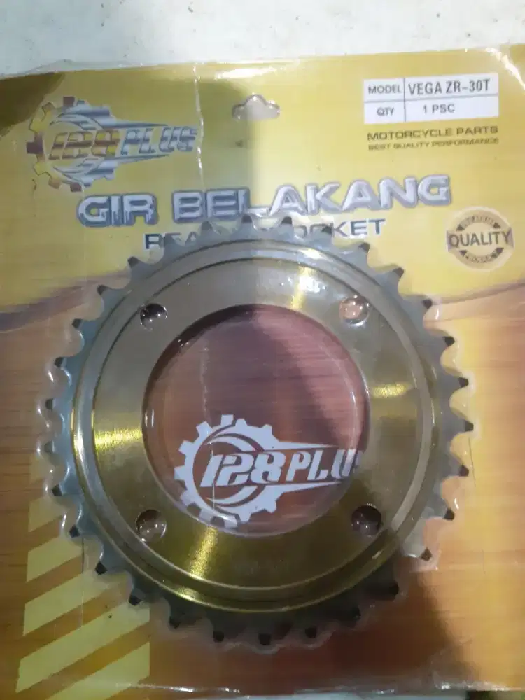 Gear belakang vega zr / jupiter z robot . Velg 17