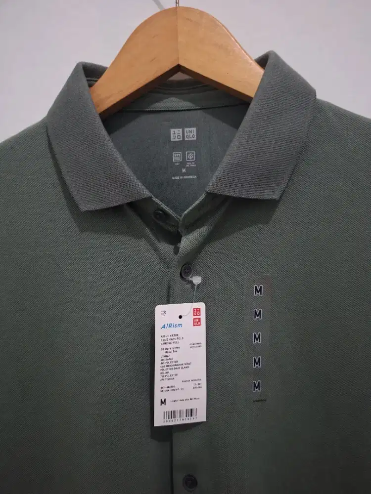 Uniqlo Polo Pique Airism Full Kancing