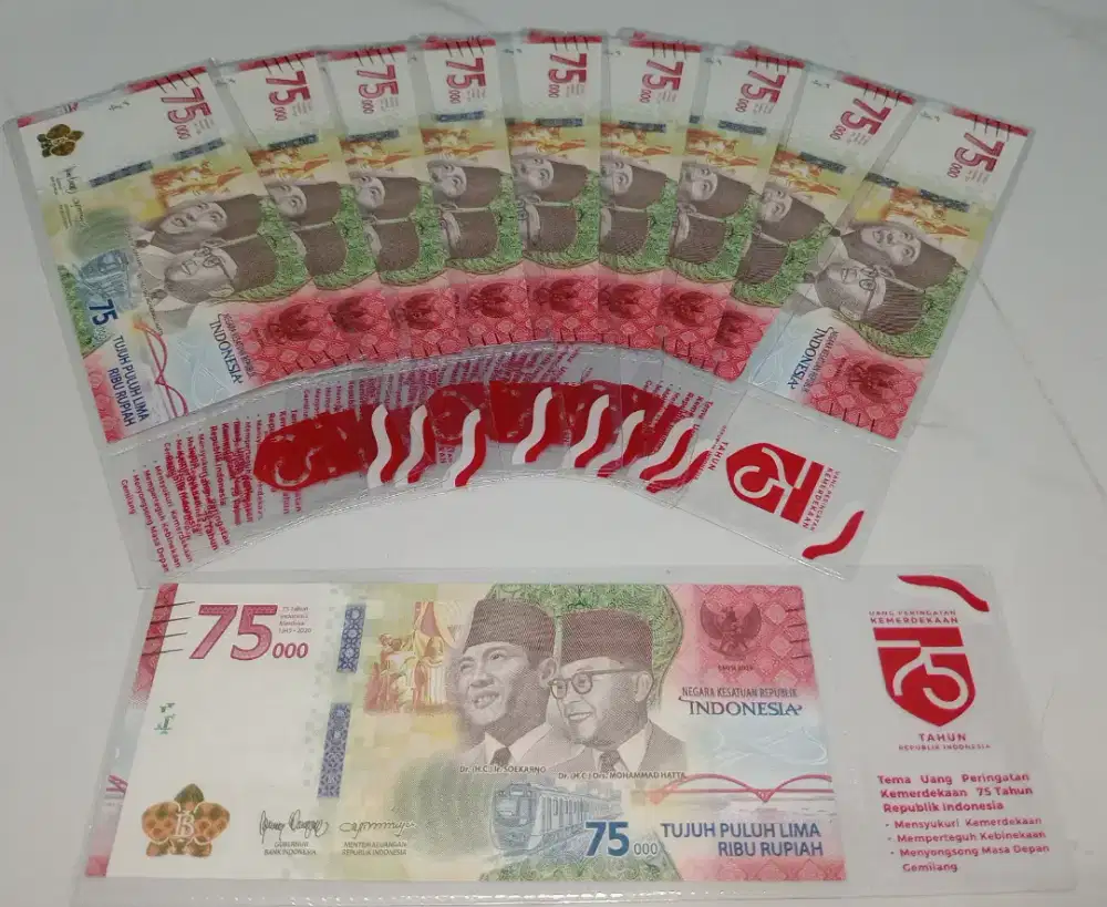 Tujuh Puluh Lima Ribu Rupiah