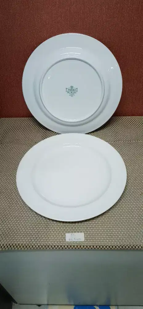 piring makan Sango lis emas tebal 10 inci(standard)