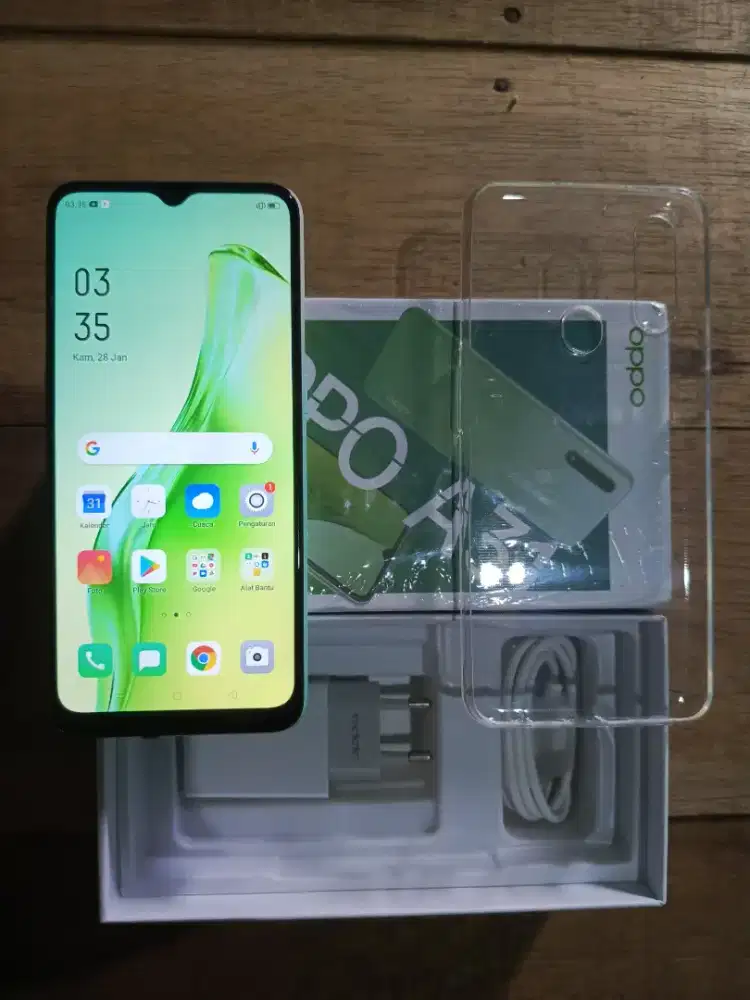 Jual hp baru Oppo A31 ram 8/256 layar 6,53 inch fulset