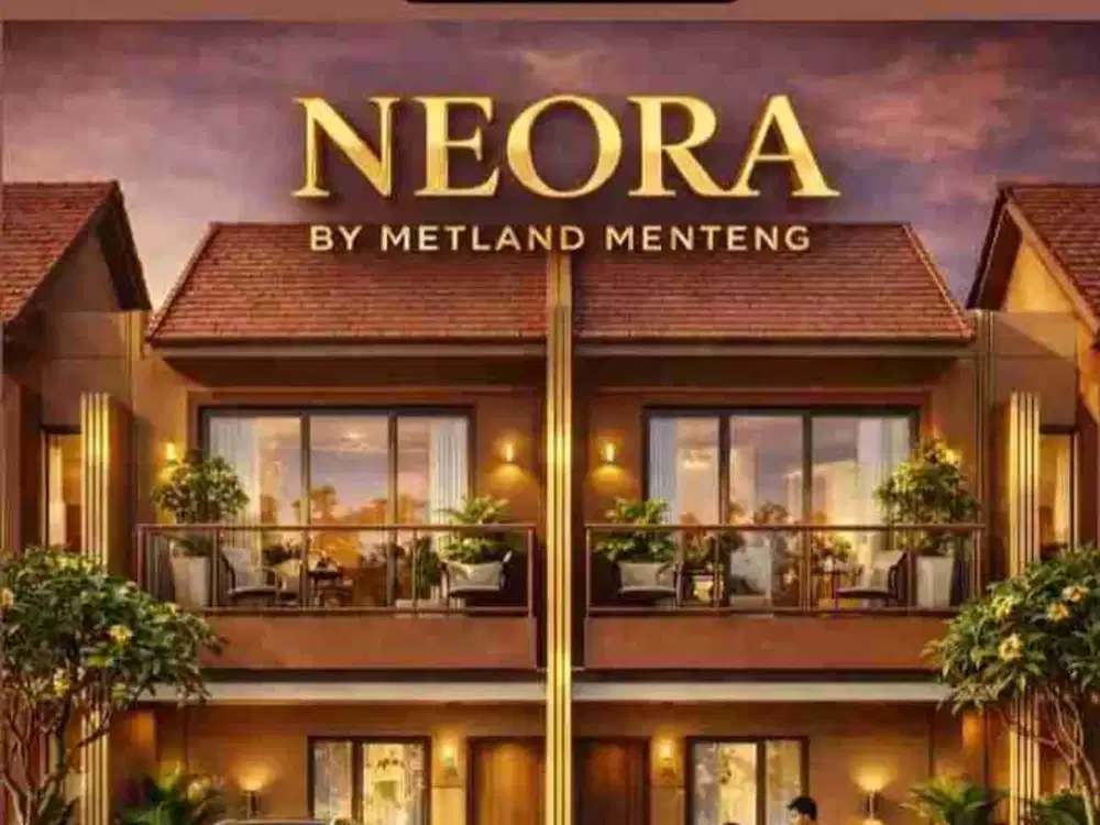 rumah baru NEORA by metland menteng cakung Jakarta timur