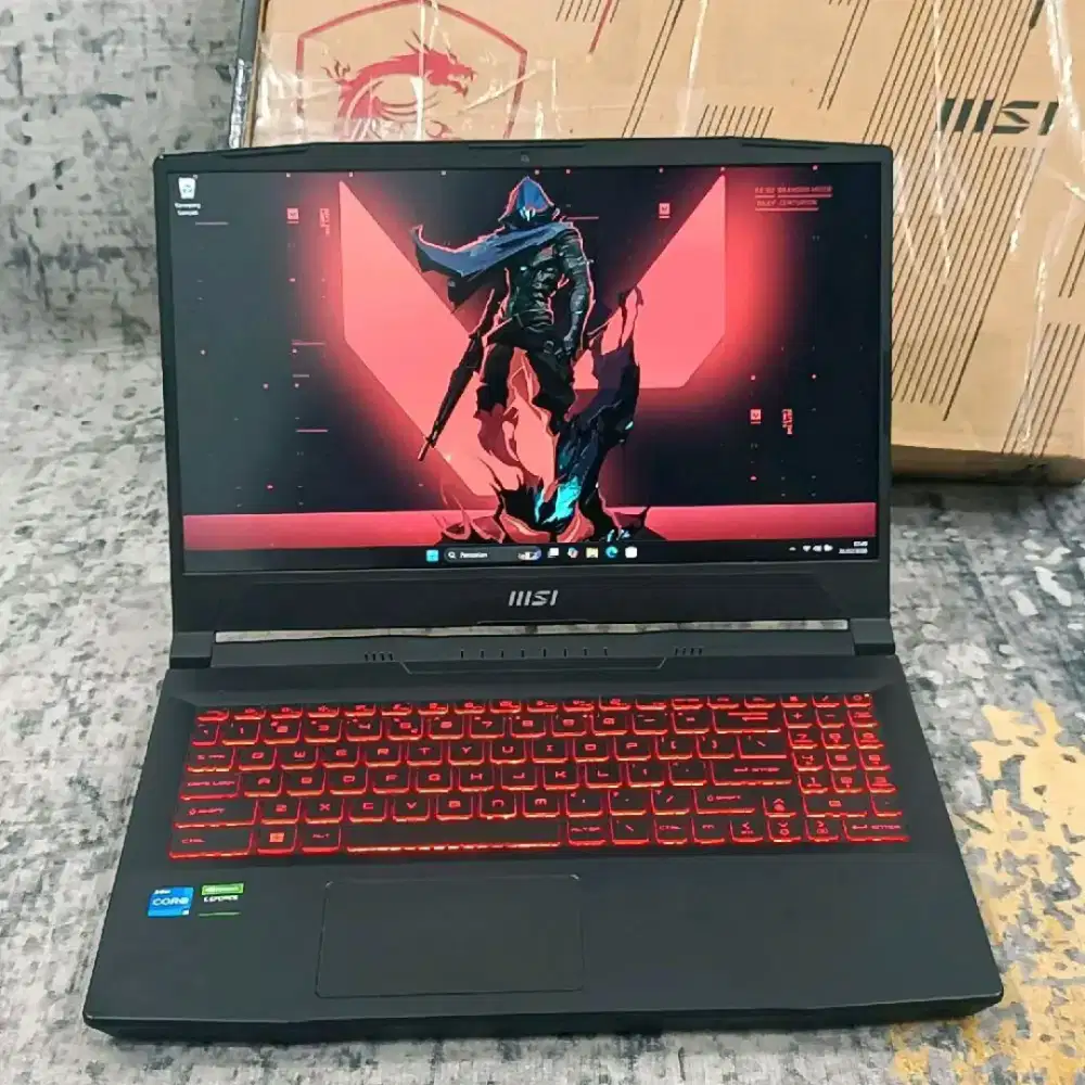 MSI Katana GF66 Core i7-12700H 16GB 512GB RTX 3050 4GB 2K 165Hz Fulset