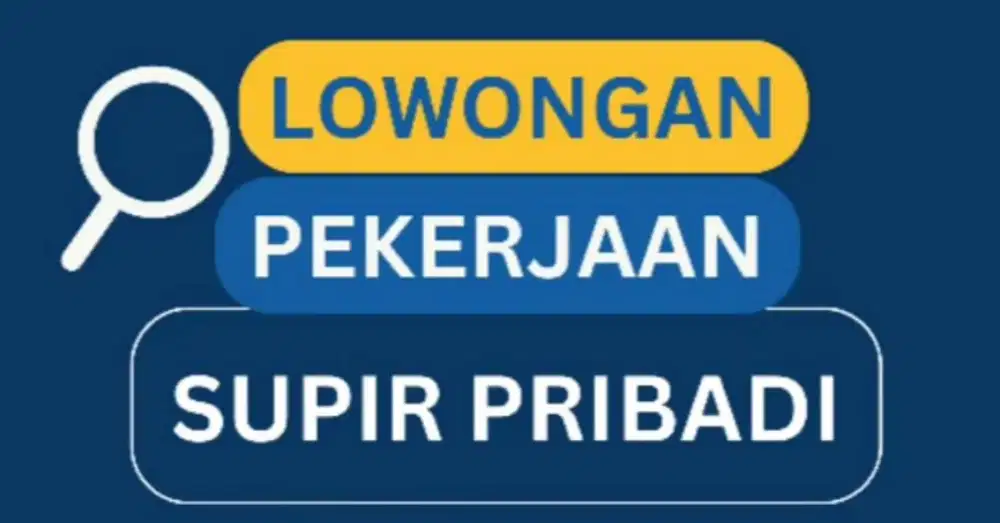 Lowongan Kerja Supir Driver Pribadi Area Gading Serpong