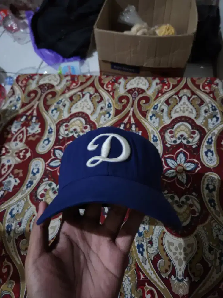 Topi MLB korea LA Dodgers Size L-Xxl
