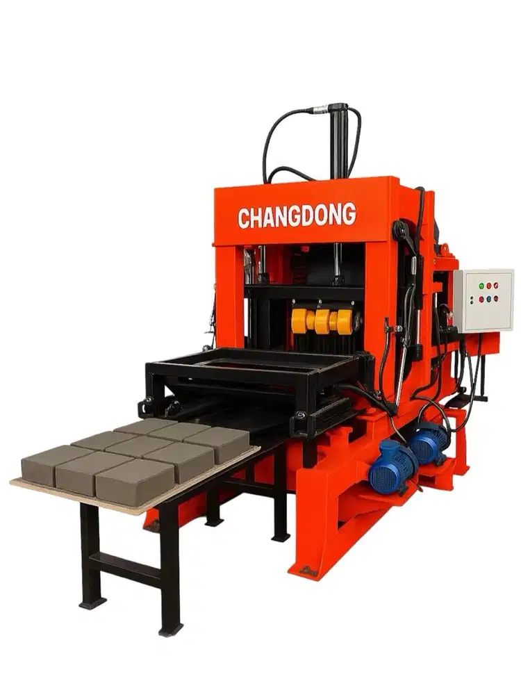 Mesin Paving block hidrolik Otomatis