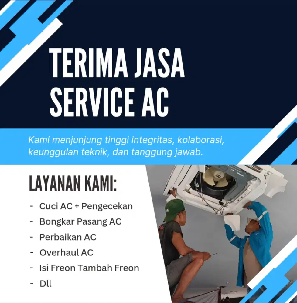 Terima Jasa Service AC & Bongkar Pasang AC