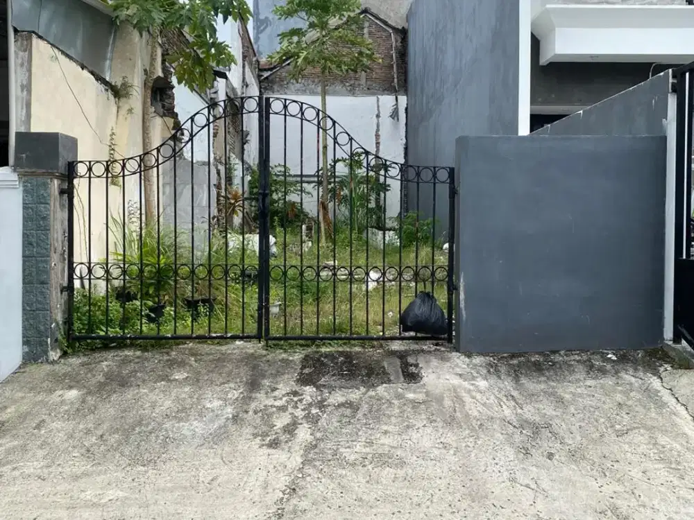 Tanah Siap bangun di Wisma Mukti Klampis Semolo Barat Surabaya