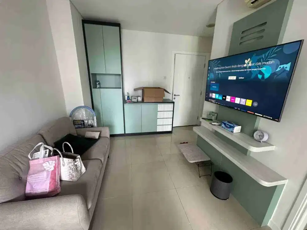 Disewakan type 2BR apartemen Madison Park lokasi belakang Central park