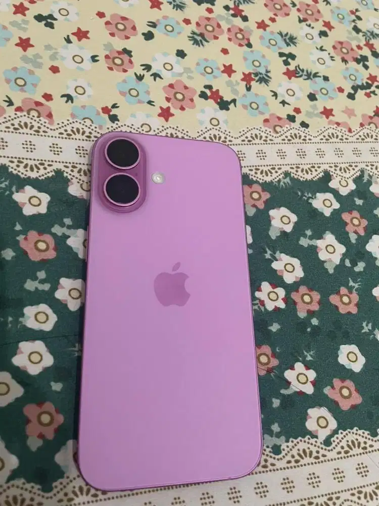 Iphone 16 pink istimewa 128gb