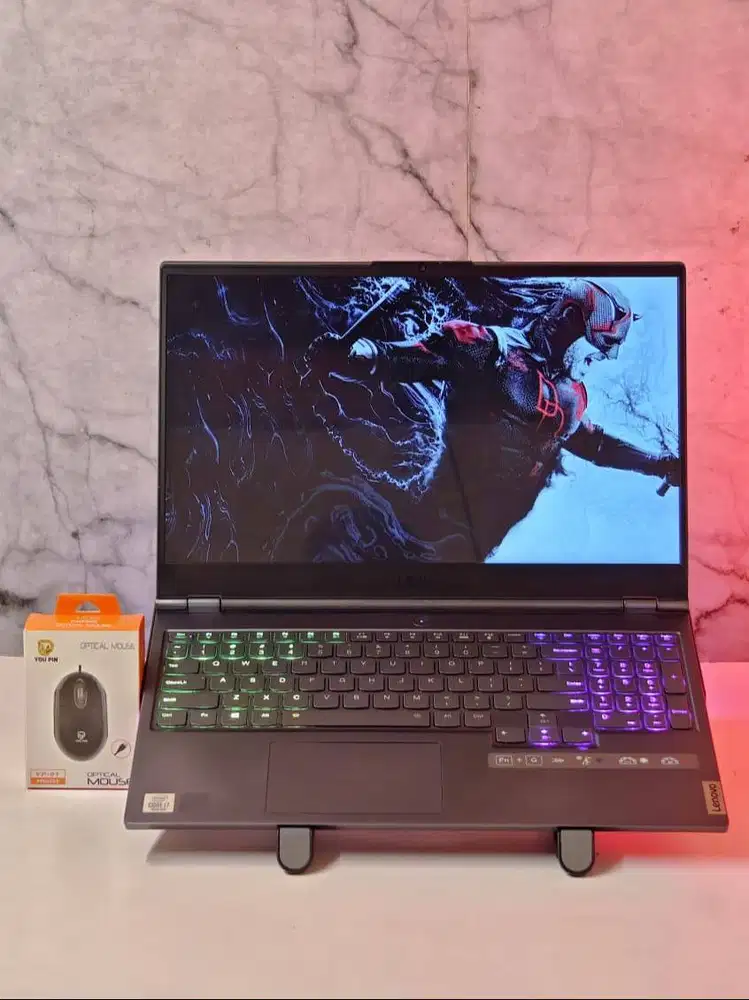 Lenovo Legion 7 | i7 Gen 10 | RTX 2070 | 240Hz | Siap Gaming & Editing