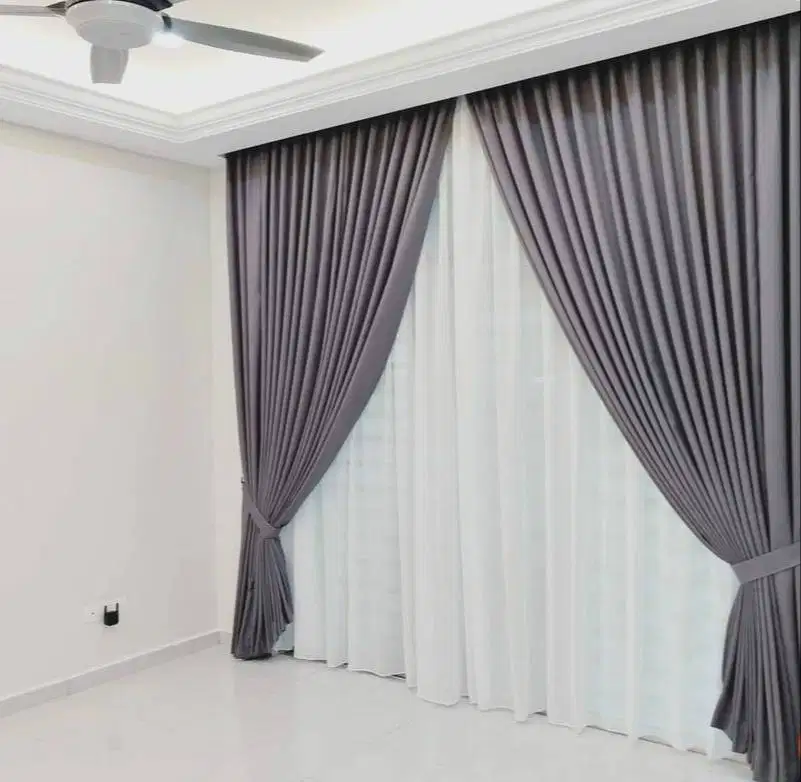 Dijual Gorden Blackout Pasang Skat Klinik Hordeng Gordyn Vitrase