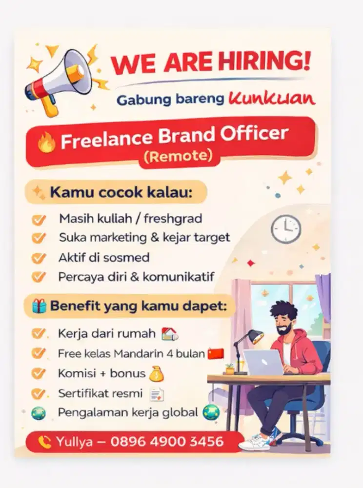 Freelance brand officer