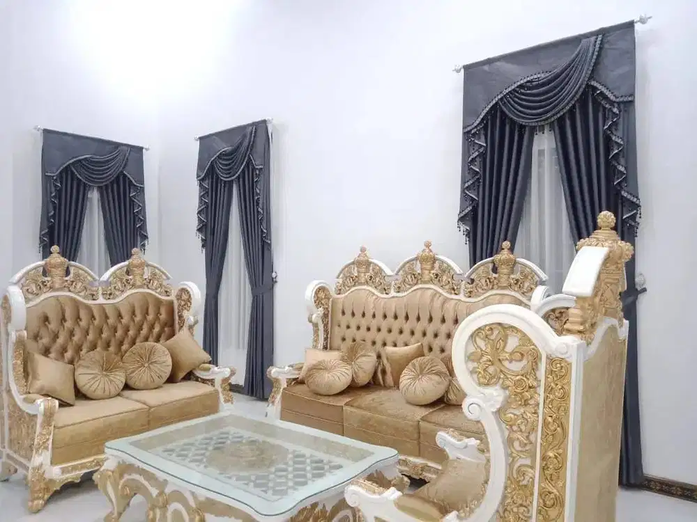 Dijual Tirai Gorden Jendela Gordyn Mewah Hordeng Terbaru Murah